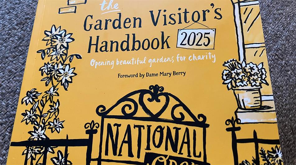 Garden Visitor's Handbook 2025 cover